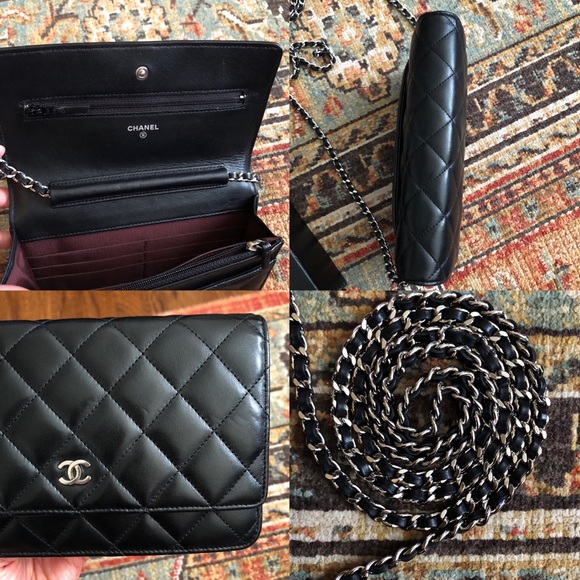 SOLD***Chanel Classic WOC Wallet on Chain Flap Bag - Picture 10 of 12